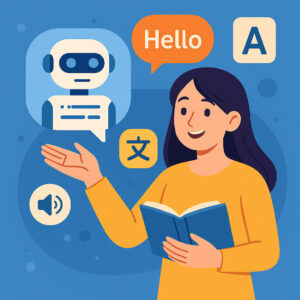هوش مصنوعی برای یادگیری زبان