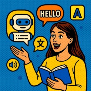 هوش مصنوعی برای یادگیری زبان