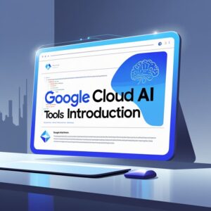 آشنایی با ابزارهای هوش مصنوعی Google Cloud AI